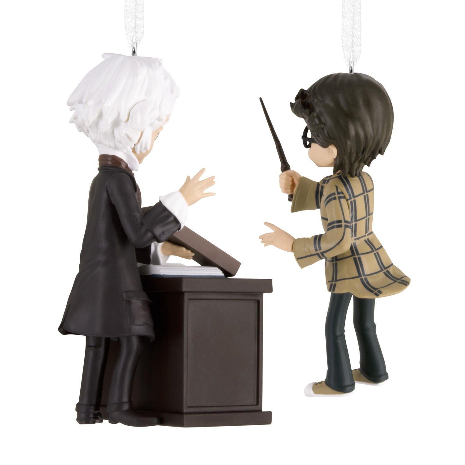 Hallmark Christmas Ornaments (Harry Potter and Ollivander), Set of 2