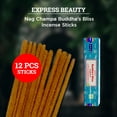 thumbnail image 5 of Express Beauty Nag Champa Buddha’s Bliss Incense Sticks, Authentic Agarbatti for Relaxation and Non-Toxic Incense - (12 Pack Set), 5 of 5