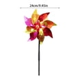 thumbnail image 1 of HUASHENG Flower Wind For Yard And Garden Sequined Reflective Windmill Ornament For Patio Outdoor, 1 of 2
