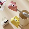 thumbnail image 2 of 2PCS Toothbrush Head Cover Cat Shape Travel Toothbrush Protector Cap Travel Brush Pod Case Portable Toothbrush Cap Clip Cover 2PCS White, 2 of 6