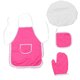 thumbnail image 1 of EeaseMX juego de juguetes para niños en la cocina, delantal, sombrero, guantes y tapete para hornear., 1 of 8