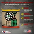 thumbnail image 4 of Morrell Yellow Jacket MOD Pro Games Wrap Archery Pong Bullseye, 4 Pack, Tan, 4 of 7