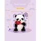 thumbnail image 2 of Regalo San Valentin Peluche Oso Panda Sentado Corazon Te Amo, 2 of 4