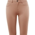 thumbnail image 4 of A2Y Women's Comfort Mordern Stretch Skinny Ponte Pants Pink 3XL, 4 of 7