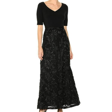 Alex Evenings Sleeveless - Elbow-Length Sleeve Dress