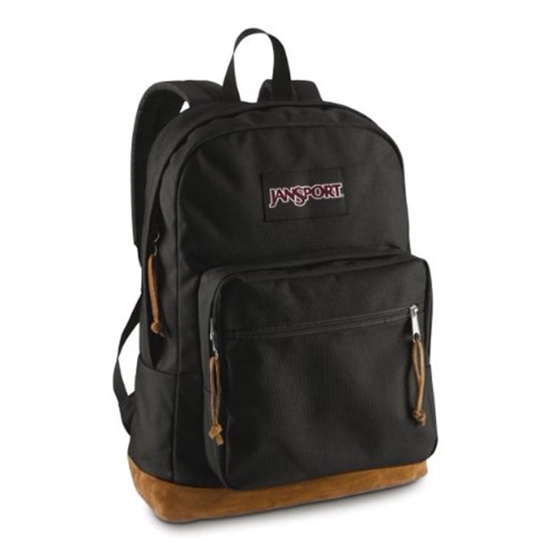 JanSport Right Pack, Black Laptop School Backpack, Padded 15-inch Sleeve -  JS0A4QVA008 - Walmart.com