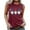 Wine, variant on Qetyuw Independence Day Tank Tops for Women Plus Size Patriotic USA Flag Pattern Tshirts Elegant Sleeveless T-shirts Cami Trendy Crewneck Tanks Womens Tank Tops under $10