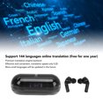 thumbnail image 4 of Language Translator Earbuds, BT 5.3 Real Time Simultaneous Translation Device for 74 Languages, for Travel Business, Fit for IOS, 4 of 7