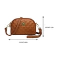 thumbnail image 2 of Bolso bandolera sencillo para mujer bolso tipo cartera versátil Color sólido bolso para citas diarias para mujer, 2 of 9
