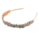 thumbnail image 4 of Corona de flores para novias en tono dorado Oro rosa, 4 of 9