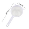 thumbnail image 5 of Kitchen Baking Tools: PP Plastic Filter Screen, Filter Screen, Strainer, Flour Filter Screen, Sieve, Handheld Flour Sieve. Cooking&nbsp;Utensils, 5 of 8