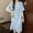 Sky Blue, variant on NominalSnug Nightgowns for Women Short Sleeve Button down Nightshirts Knee Length Sleepshirts with Pockets