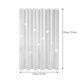 thumbnail image 3 of Cortina de ducha EVA impermeable | Cortina de baño resistente al moho con rellenos metálicos reforzados y dobladillo lastrado | Incluye ganchos de plástico | Tamaños múltiples: 80x180cm a 200x120cm, 3 of 9