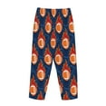 thumbnail image 5 of Fotbe American Football and Fire Flames Women's Pajama Pants,Sleepwear Pants,Pj Bottoms Drawstring And Pockets-XX-Large, 5 of 9