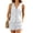 White, variant on Lopecy-Sta Womens Matching Sets Sleeveless V Neck Vest Top and Relaxed Fit Shorts Fashion Going Out Two Piece Outfits for Summer Streetwear