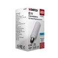thumbnail image 3 of Satco 6.5 Watt T6 LED - Frost Finish - E11 Base - 5000K - 120 Volt, 3 of 8