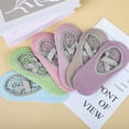 thumbnail image 6 of Loritta Non Slip Socks for Women Pilates Socks with Grippers for Workout, Ballet, Hospital 6 Packs, 6 of 6