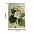 thumbnail image 2 of Vintage Hydrangea Metallic Painted Tin Signboard - 8X12 | Durable Iron Wall Art for Home, Bar, Cafe, Garage and Garden Decorations | Easy Hanging Floral Designs, 2 of 8