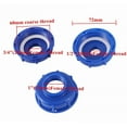 thumbnail image 4 of 1/2" 3/4" 1" Female Thread IBC Tank Adapter S60 Water Tap Connector Valve Replacement Fitting Garden Irrigation Connection Tool, 4 of 9