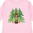 thumbnail image 4 of Inktastic Alaska Moose and Trees Boys or Girls Long Sleeve Toddler T-Shirt, 4 of 5
