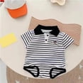 thumbnail image 2 of Mnyotv Short Sleeve Bodysuits Toddler Infants Baby Clothes Casual Cotton Rompers Jumpsuits Size 3-6 Months, 2 of 3