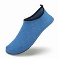 thumbnail image 7 of hzomhy Women'S Quick Dry Water Shoes Non-Slip Aqua Socks For Beach Swimming Yoga Hiking And Outdoor Activities Lightweight Flexible Slip-On Footwear Light Blue, 7 of 7