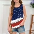 thumbnail image 4 of Delliss Tank Tops for Girls Kids Summer Casual Sleeveless Crew Neck T Shirt 5-14 Years, 4 of 6
