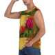 thumbnail image 3 of Balery Rose Psychedelic Camisetas sin mangas para hombre, absorbe la humedad y protege contra el mal olor.-3X-Large, 3 of 7