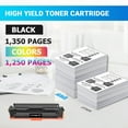 thumbnail image 5 of 067 067H Toner Cartridge Compatible for Canon 067 for Canon imageCLASS MF656Cdw LBP632Cdw MF653Cdw LBP633Cdw MF654Cdw MF650 LBP630 Series Printer (Black, Cyan, Magenta, Yellow, 4-Pack), 5 of 8