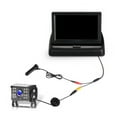 Save More, Backup Camera with Analog Signals, 4.3Inch Split Screen