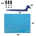thumbnail image 2 of Cuchillo utilitario Sutekus, juego de 13 cuchillas giratorias de 360°, 2 of 5