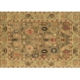 thumbnail image 1 of Ahgly Company Indoor Rectangle Oriental Brown Traditional Area Rugs, 2' x 3', 1 of 4