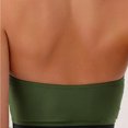 thumbnail image 4 of Uaswgudfs Stylish Womens One-Piece Swimsuit with Plunge Neckline & Central Knot Accent, Sleeveless Swimwear Design Bathing Suits Green M, 4 of 9