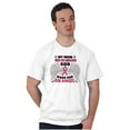 thumbnail image 4 of Breast Cancer My Mom is an Angel Men's Graphic T Shirt Tees Brisco Brands S, 4 of 6