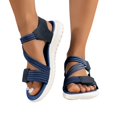 thumbnail image 3 of MKLEKYY Sandalias Planas para Mujer para Exteriores, Diseño deportivo Con Cierre de Velcro para Primavera, Verano y Otoño, Ideales para Combinar Con Jeans., 3 of 5