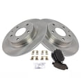 thumbnail image 3 of TRQ Rear Brake Pad & Rotor Kit Brake Pads Brake Rotor Ceramic Fits Select 2016-2020 Mazda 6, 3 of 5