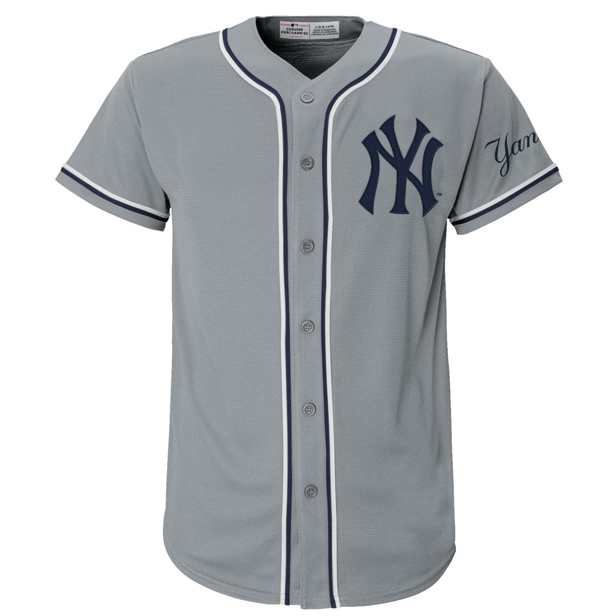 MLB New York Yankees Youth Secondary Color Synthetic Jersey