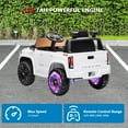 thumbnail image 2 of Sakiyr Licensed Toyota Tacoma 12V Kids Ride On Car, Kids Electric Vehicles with Parent Remote Control Spring Suspension Safety Belt, Soft Start, Led Headlight, Age for 37-72 Months, 2 of 7