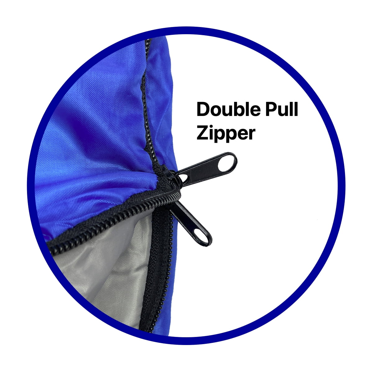 RNX 4 Season Sleeping Bag Lightweight with Compression Sack, 32 Degree F