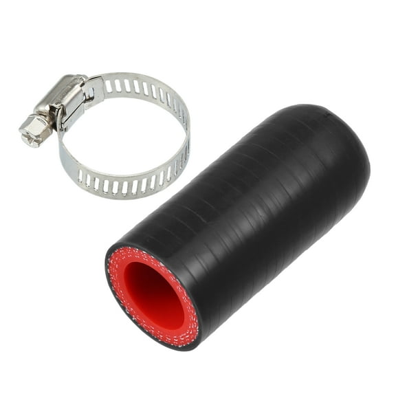 1 Set 18mm 0.71" ID Car Silicone Coolant Cap Intake Vacuum Hose End Plug Car Coolant Heater Black