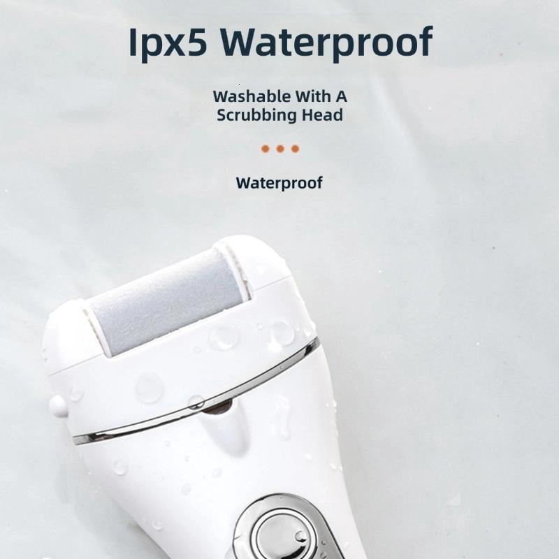 CEORPER Rechargeable Callus Remover With IPX5 Water Resistant Design And USB Power For Home Use