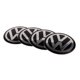 thumbnail image 1 of 4pcs 56 mm rueda de coche centro de la tapa del cubo pegatina Auto rueda emblema de la insignia de la decoración para Volkswagen VW Scirocco Sharan Touran Lavida Sagitar Magotan variante huangjie unisex, 1 of 2