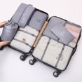 thumbnail image 4 of PENGXIANG Packing Cubes for Travel 8Pcs Luggage Packing Cubes Set with Cosmetic Bag Clothes Bag Shoe Bag Toiletry Bag Foldable Luggage Storage Bag Lightweight Travel Luggage Packing Organ, 4 of 11