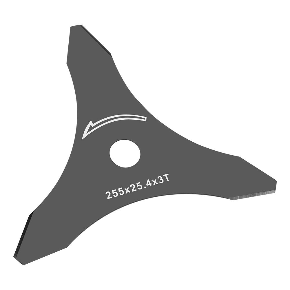 Mgaxyff 3 Tooth Trimmer Blade,Brush Cutter Trimmer Blade,1pc 10 x 3T