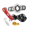 thumbnail image 2 of de conversión de una sola velocidad para bicicleta Cassette de una sola velocidad Reparación de aleación de aluminio Convertidor de velocidad Reem 20T rojo, 2 of 8