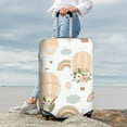 thumbnail image 4 of Uemuo Air Balloon and Flower Printed Washable Luggage Cover - Fashion Suitcase Protector Fits 18-32 Inch Luggage -Medium, 4 of 9