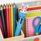 thumbnail image 5 of Mini bolígrafo retráctil de 4 colores para niños | Diseño de conejito y huevo de Pascua | Útiles escolares para estudiantes | Bolígrafo de plástico azul, rosa y verde para escribir y planificar, 5 of 6