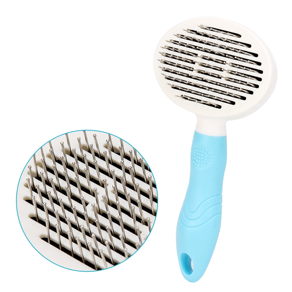 self cleaning slicker brush