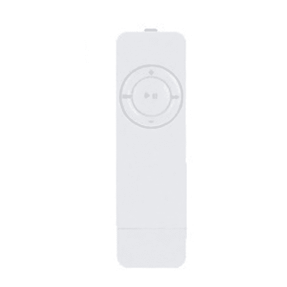GJX 2026 New Mp3 Player,Portable Lightweight Design Digital Audio Player,Premium Sound Experience Mp3 Wma File Support Music Player,White