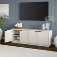 thumbnail image 6 of Mansfield Rectangular TV Stand for TV's up to 78" in Alder White, 6 of 8